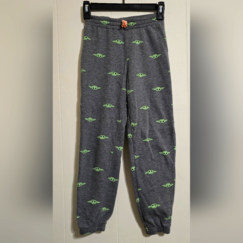 Star Wars, Baby Yoda Girls Sweatpants,  Size 7-8